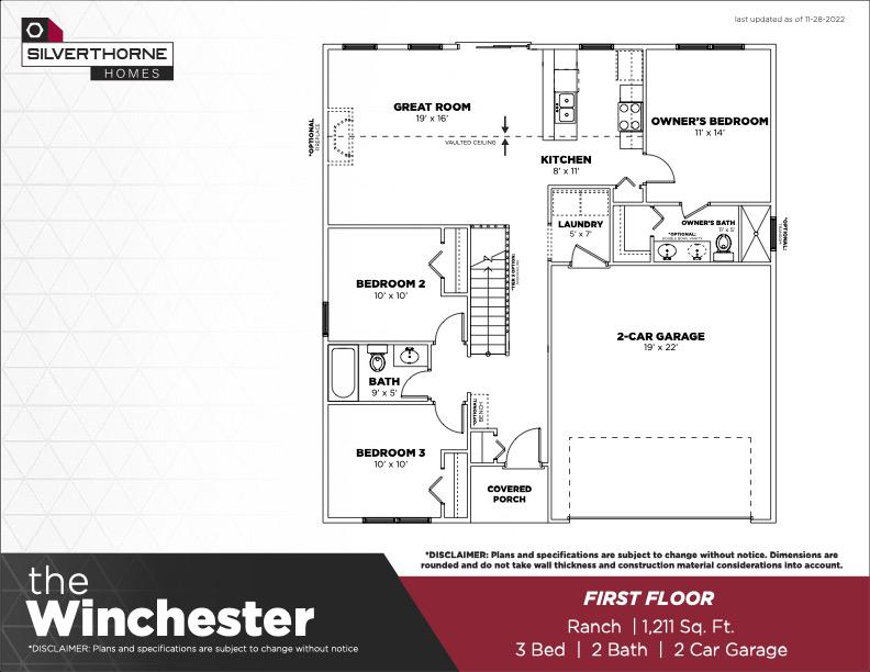 The Winchester New Home Floor Plan